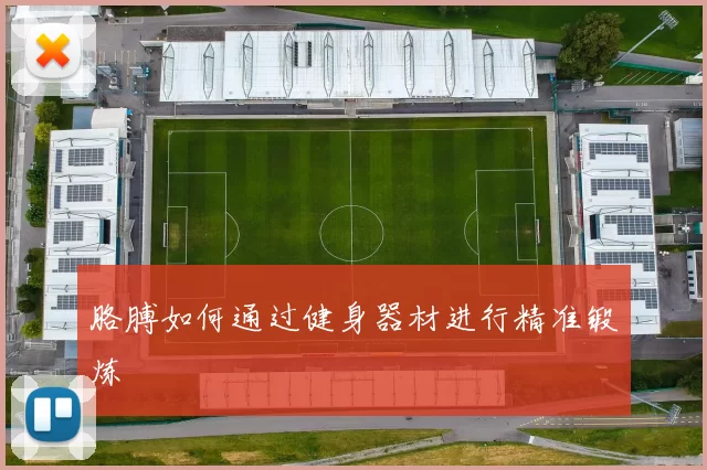 胳膊如何通过健身器材进行精准锻炼