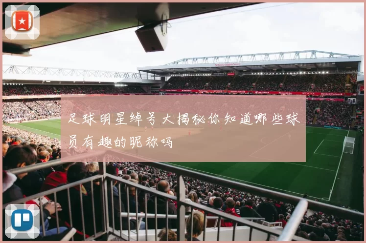 足球明星绰号大揭秘你知道哪些球员有趣的昵称吗