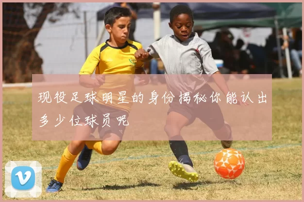 现役足球明星的身份揭秘你能认出多少位球员呢