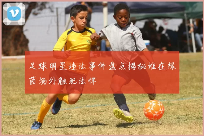 足球明星违法事件盘点揭秘谁在绿茵场外触犯法律